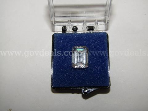 5.04 carat Emerald  Cut Lab Diamond with IGI Report