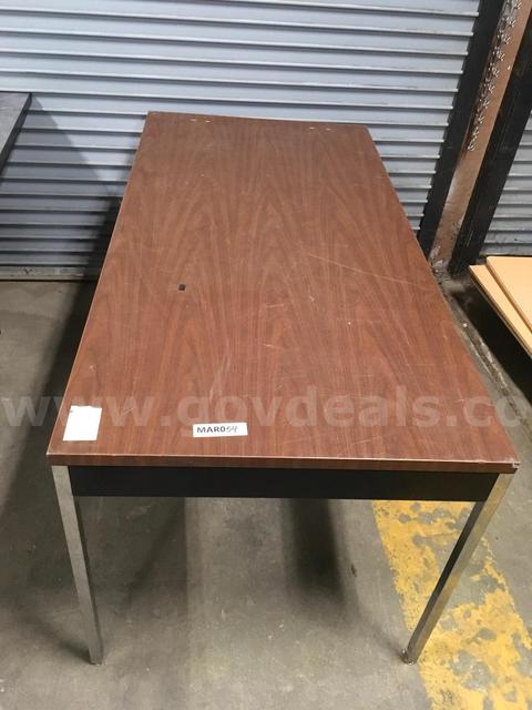 Brown Wooden Table 30x60