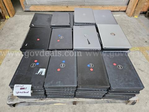 Mixed Laptops 8th-11th Gen - Lot of 120 Dell / HP / Lenovo β