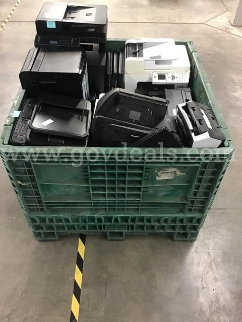 One (1) Lot of Large Assorted Printers (Not Tested)