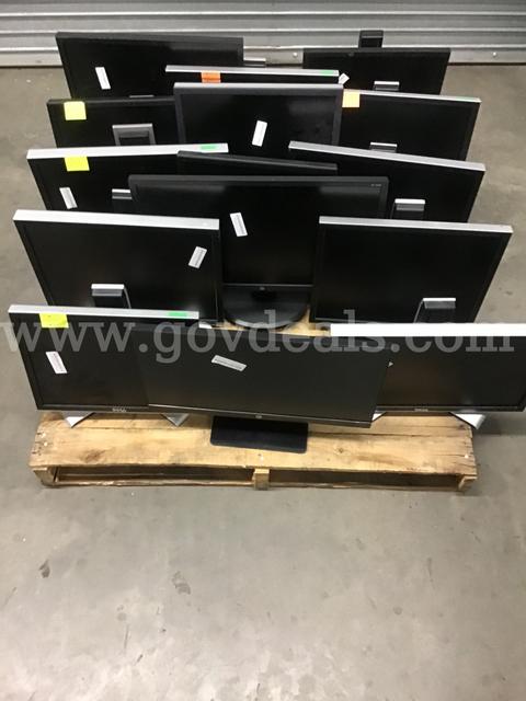 One (1) Pallet of Assorted Flat-Panel Monitors