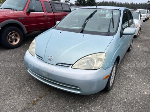 Blue 2003 Toyota Prius 4-Door Sedan