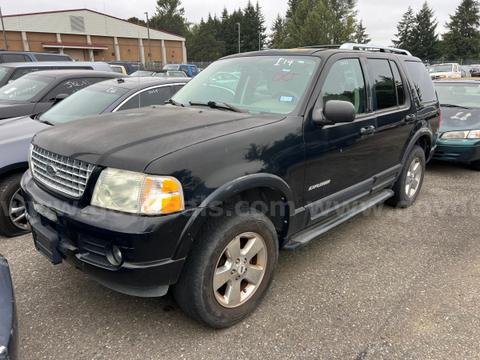 Black 2004 Ford Explorer Limited 4.0L 2WD
