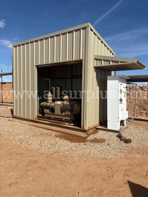 Enclosed Vapor Recovery Unit (VRU), Skid-mounted Rotary Screw Compressor Package