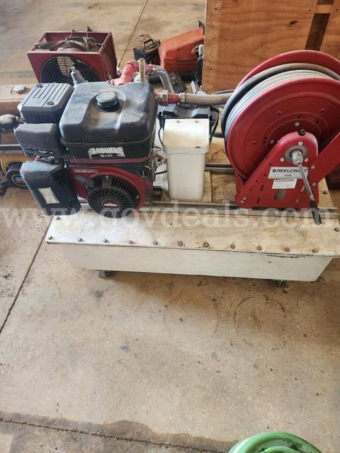 80-gallon Skid unit with pump