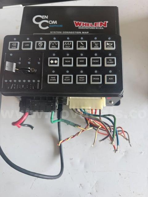 Whelen CenCom  Sapphire Light & Siren Control Unit - We Will Ship