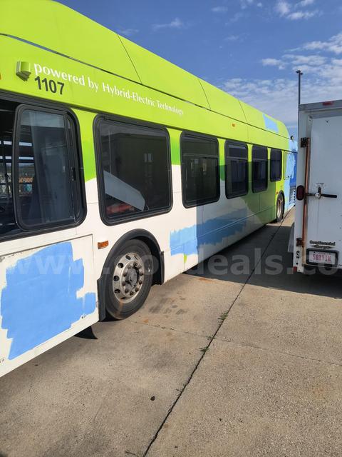 2011 New Flyer Hybrid coach