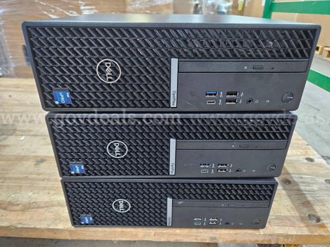 Dell 14th Gen Desktops - Lot of 3 OptiPlex 7020 SFF w/ 16GB DDR5 RAM β