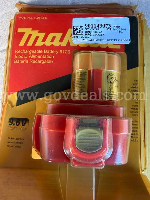 MAKITA RECHARGEABLE BATTERY 9120 NEW OLD STOCK  FACTORY SEALED *WILL SHIP*