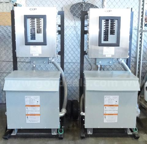 Lot of (2) CEP Power Distributors