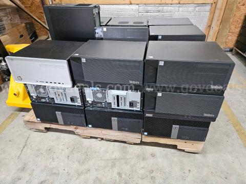 Tower Desktop Computers - Lot of 31 Dell / Lenovo / HP 8th-10th Gen ✅