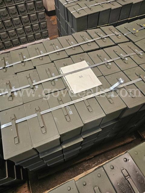 Lot of 120 Ammo Cans