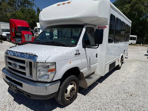2017 Ford E-450 14 Passenger Shuttle Bus-ADA