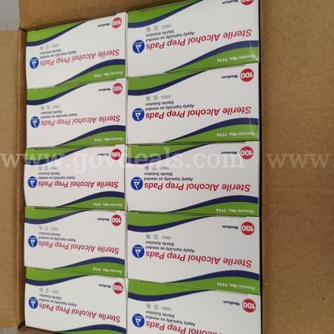 Lot of Expired Sterile Alcohol Prep Pads