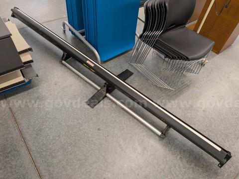 Old projector screen and base (missing stand section)