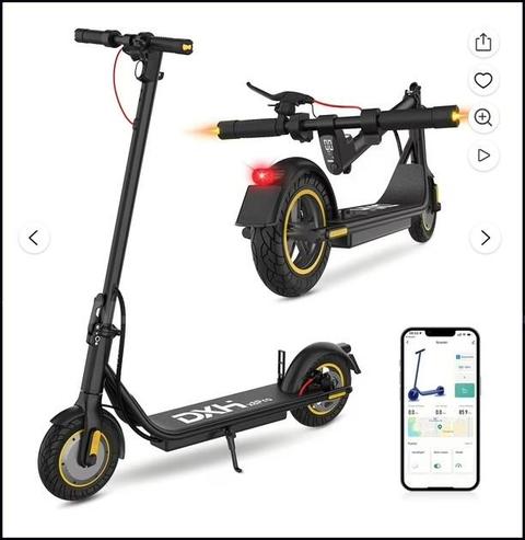 DXH X8 Pro Electric Scooter - 500W - 10" Tires-Foldable- New/Unused