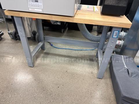 Work Table w/ Butcher Block Top