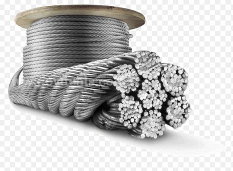 3/4" Steel Wire Rope, 6x26 IWRC EIPS β 2,000 ft
