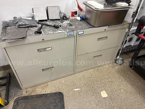 Qty. (2) Filing Cabinets