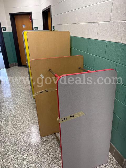 C-3 LOT 12: FIVE (5) RECTANGULAR TABLES (MIXED)
