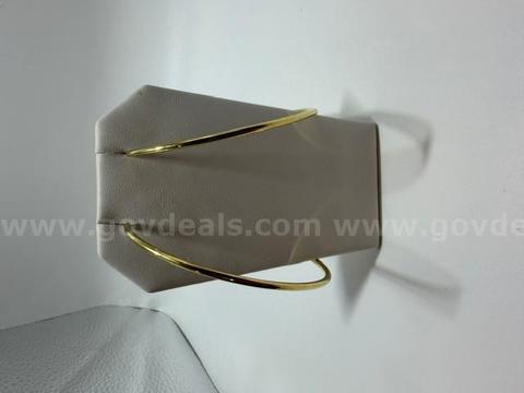 Beautiful, Lightweight Hoop Earrings, 24k Real Gold Plated
