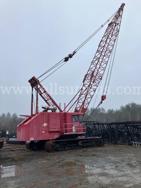 1992 Manitowoc 3900W Series 2, 140-Ton Crawler Crane, w/100 ft. of No. 9A boom, CAT 3406B diesel engine Qty 1