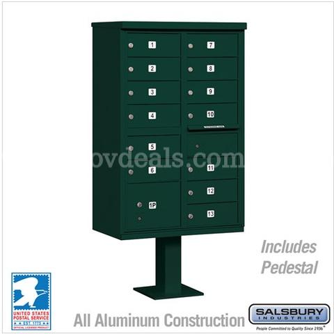 Lot of 32 USPS Cluster Boxes