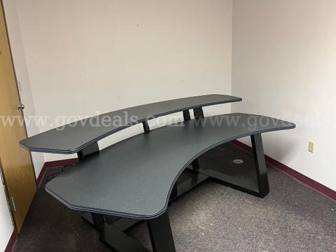 Two Tier Editing Desk (Lot 3 of Qty. 1)