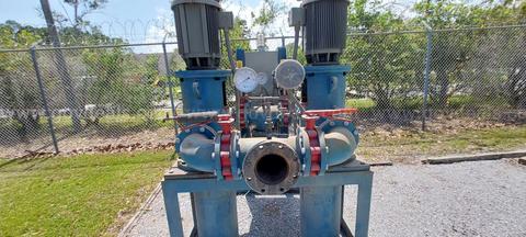 8" Dual Portable Potable Water Booster Pump Station