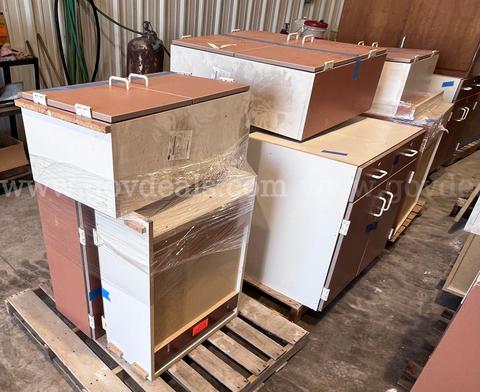 Lot of (9) Cabinets
