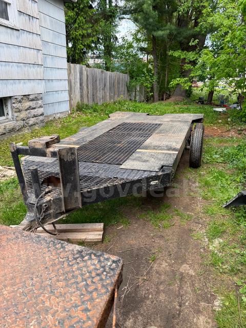 1998 18’ tilt zimmers 12k equipment trailer