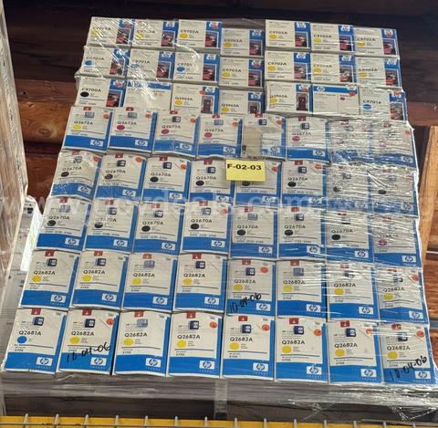 Mixed Lot of New Genuine HP Toners