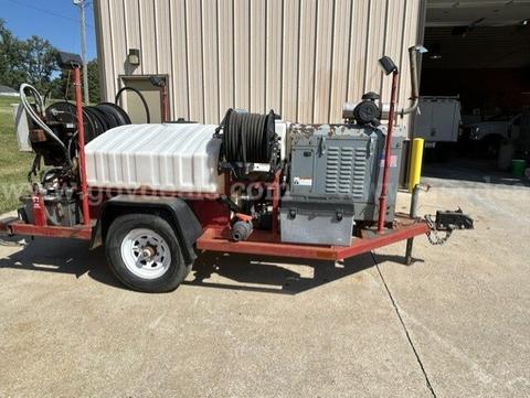 Sparton Commercial Trailer-Mounted Sewer Jetter