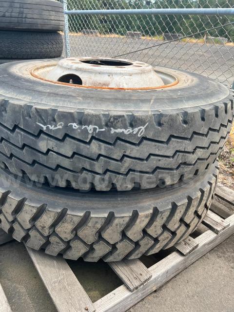 Steer and Drive Tires and Wheels