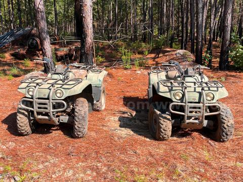 Lot of 2 Used Yamaha Big Bear ATV's
