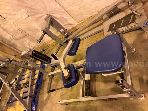 Nautilus Plate‑Loaded Seated Calf Raise Machine