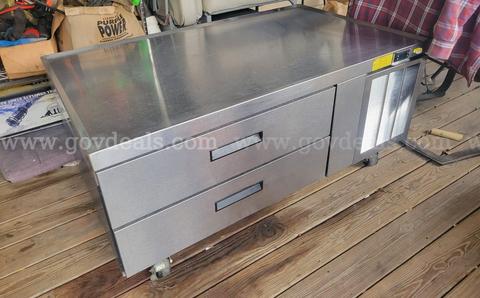 Delfield F2952CP 52inch Two Drawer Refrigerated Chef Base