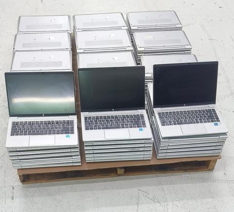 Lot of (130) HP ProBook 640 G8 TOUCH SCREEN Laptop,Core i5 (11th Gen) 1135G7/2.40 GHz , 8GB RAM, 512GB SSD, NO Charger