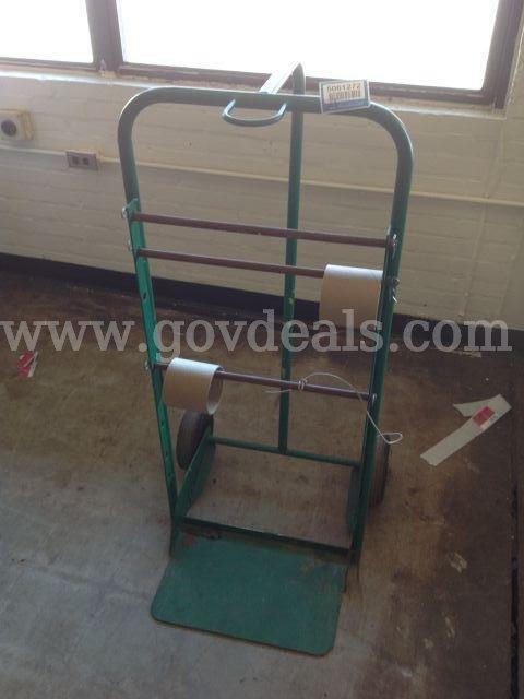 1ea Greenlee Mdl 38733 Wire Cart