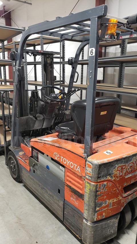 Toyota Electric Forklift Truck (FL6) (Serial# 11660) (CP# 1603466)