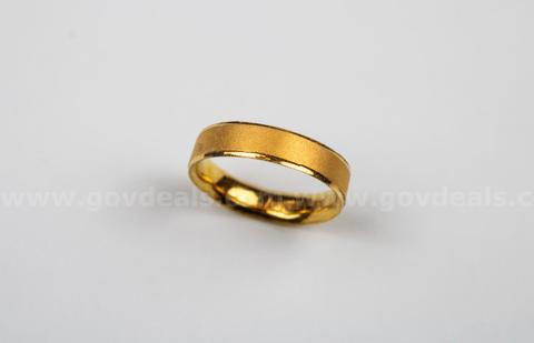 21kt Gold Wedding Band