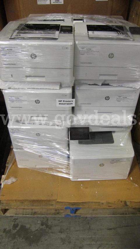Wholesale Lot of 12 Mixed Model Tested HP LaserJet Printers