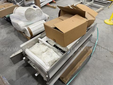 Convertor Belts and Parts, Rigid, Qty 2 Pallets