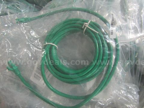 Lot of (1,000) CAT6 Wire#27174 14' 550MHz Molded Green New