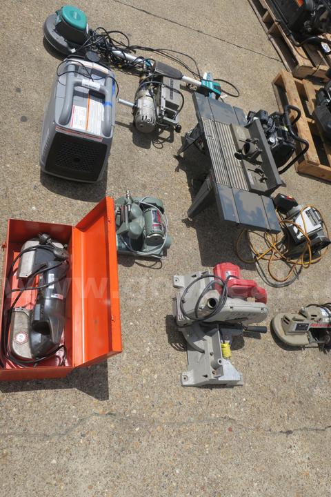 LOT OF (12) ASSORTED TOOLS AND PUMPS- UNTESTED!