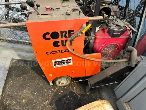 2002 Core Cut CC2500 Concrete Cutter