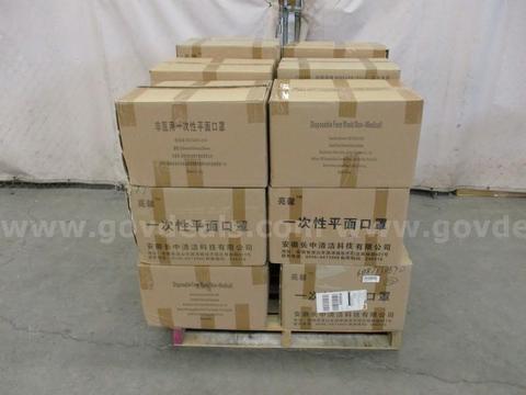 Pallet of Masks - B2