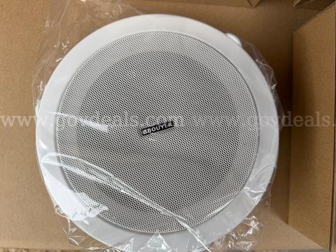LOT OF 4 Bouyer Design CEILING LOUDSPEAKER 6W ENCLOSURE RB-5501 BRAND NEW *WILL SHIP*