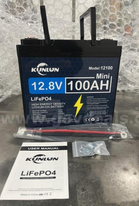 Lot of 5 LiFePO4 Batteries -NEW