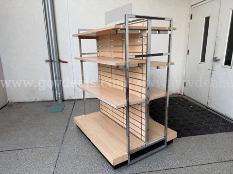Heavy Duty Display Shelf (mobile - on wheels)